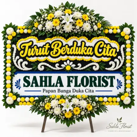 Papan Bunga Duka Karo