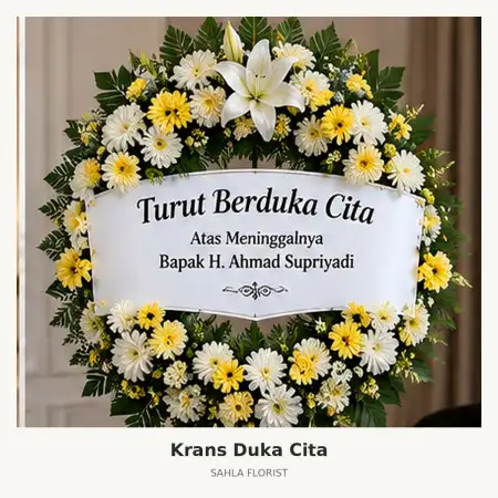 Krans Bunga Duka Karo